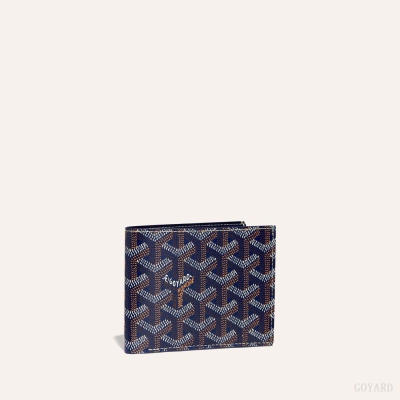 Goyard VICTOIRE WALLET Cüzdan Lacivert Mavi | GY-QZU1138