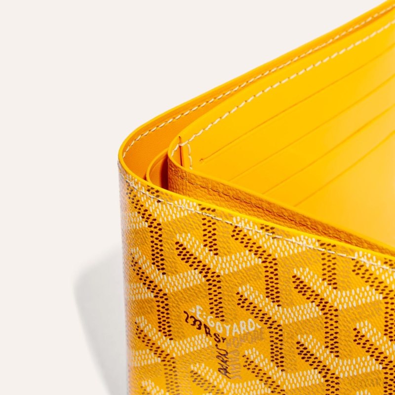 Goyard VICTOIRE WALLET Cüzdan Sarı | GY-VCL2129
