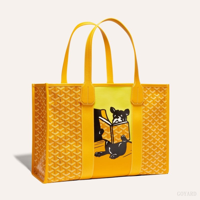 Goyard VILLETTE TOTE BAG Çantası Sarı | GY-DQU6733