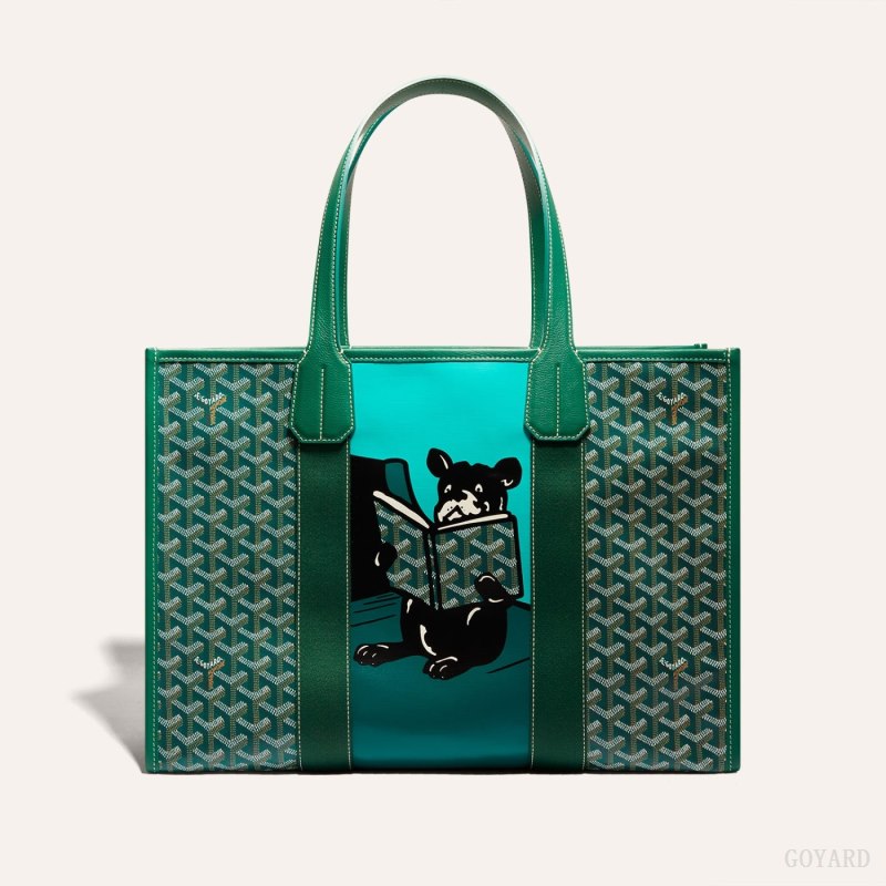 Goyard VILLETTE TOTE BAG Çantası Yeşil | GY-TNH9214