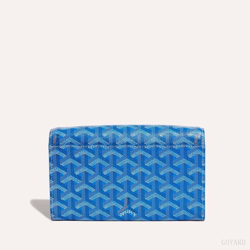 Goyard Varenne Continental Wallet Omuz Çantası Mavi | GY-RAS2463