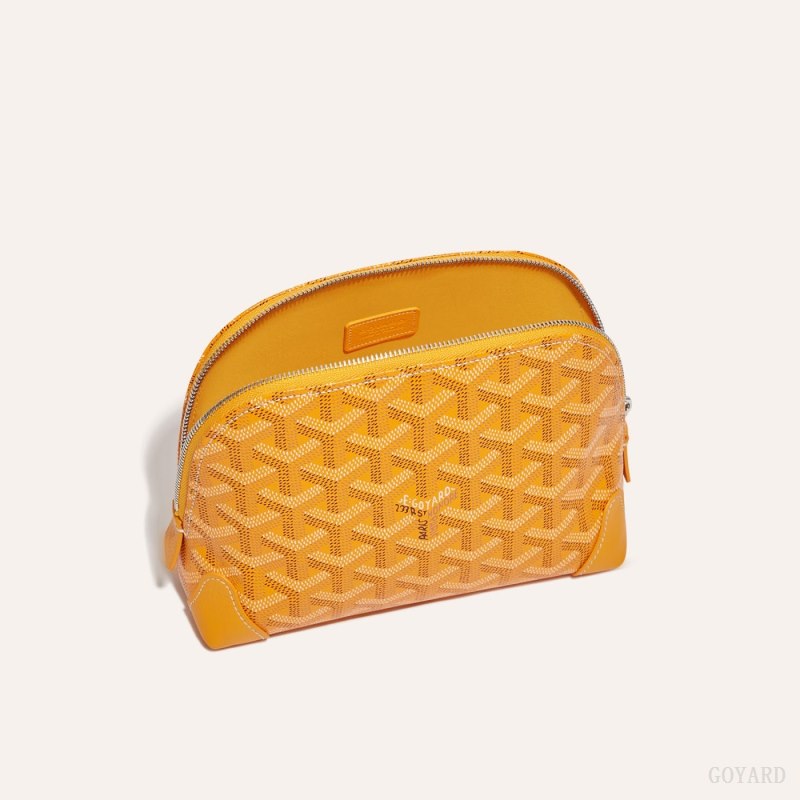 Goyard Vendôme Cosmetic Pouch Çanta Aksesuarları Sarı | GY-ZBZ1206