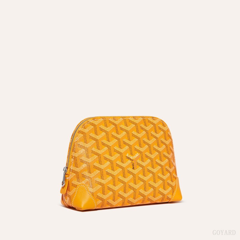 Goyard Vendôme Cosmetic Pouch Çanta Aksesuarları Sarı | GY-ZBZ1206