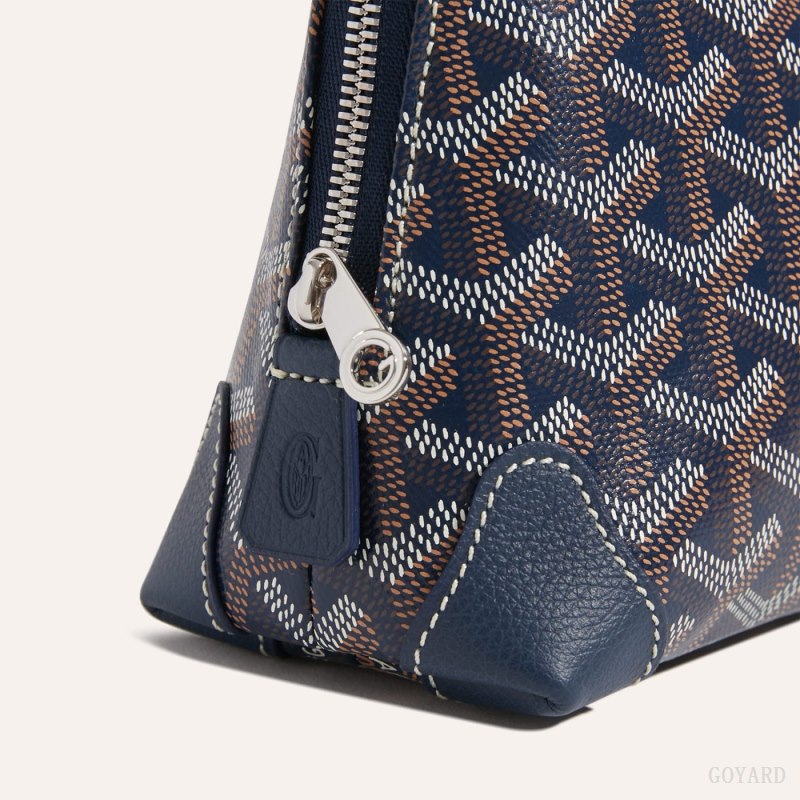 Goyard Vendôme Cosmetic Pouch Çanta Aksesuarları Lacivert Mavi | GY-JVM7022
