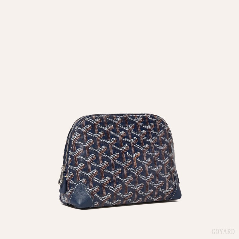 Goyard Vendôme Cosmetic Pouch Çanta Aksesuarları Lacivert Mavi | GY-JVM7022