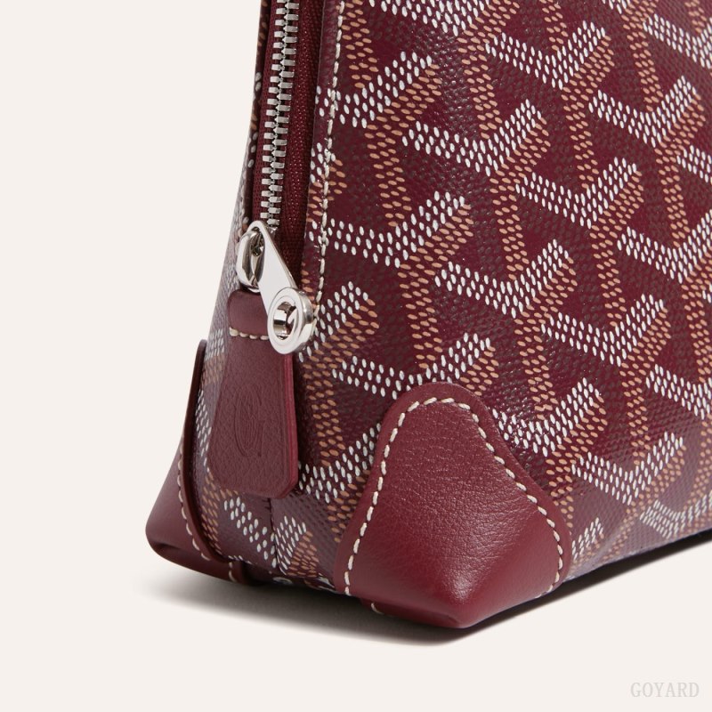 Goyard Vendôme Cosmetic Pouch Çanta Aksesuarları Bordo | GY-MHT5707