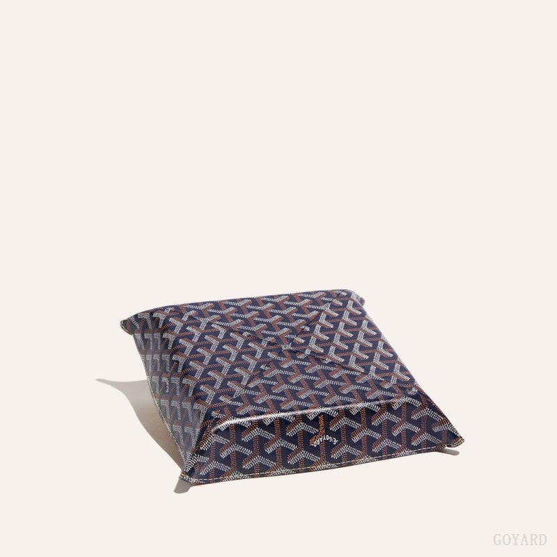 Goyard Vide Poche Fourre-Tout Aksesuar Lacivert Mavi | GY-PGO2603