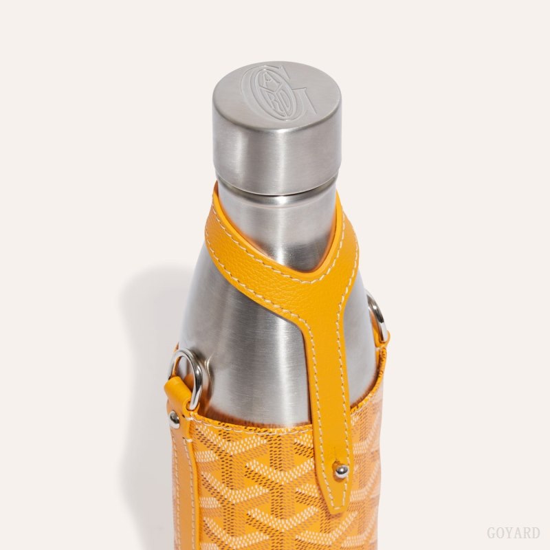 Goyard Yonne MM Case & Flask Aksesuar Sarı | GY-VNF8687
