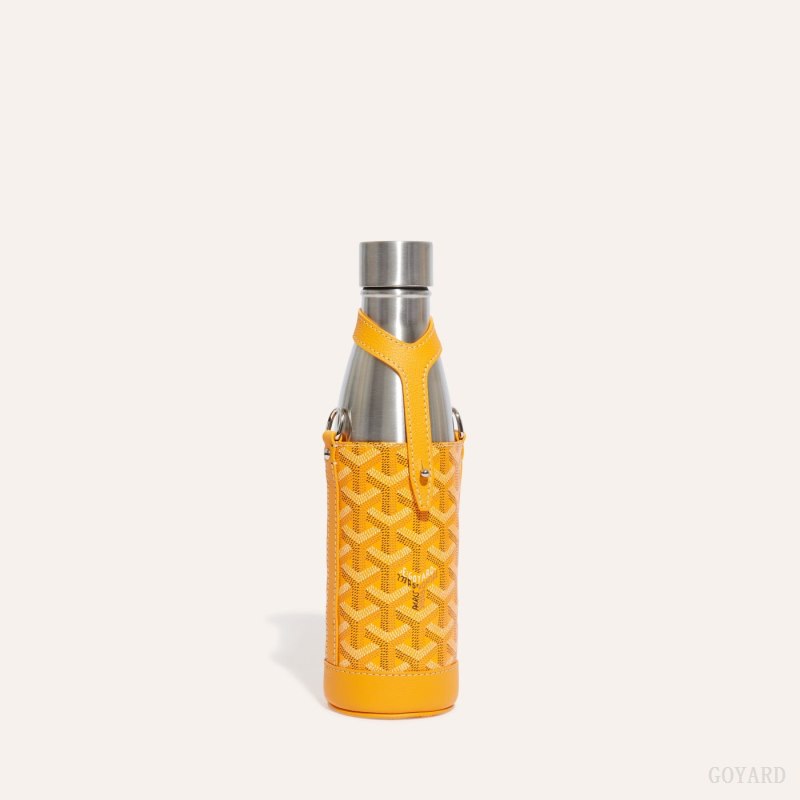 Goyard Yonne MM Case & Flask Aksesuar Sarı | GY-VNF8687