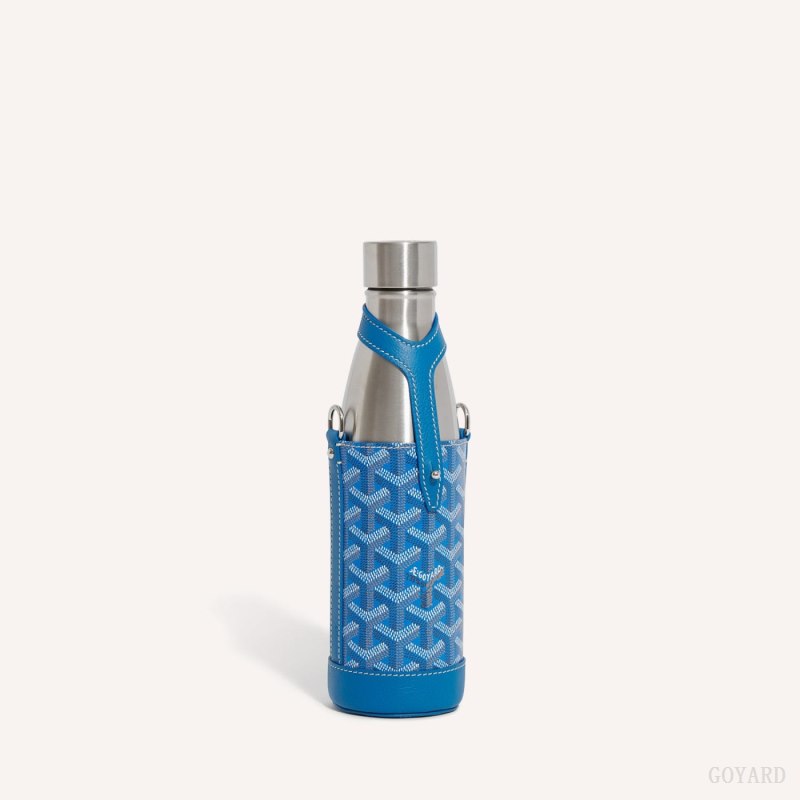 Goyard Yonne MM Case & Flask Aksesuar Mavi | GY-YMO8235