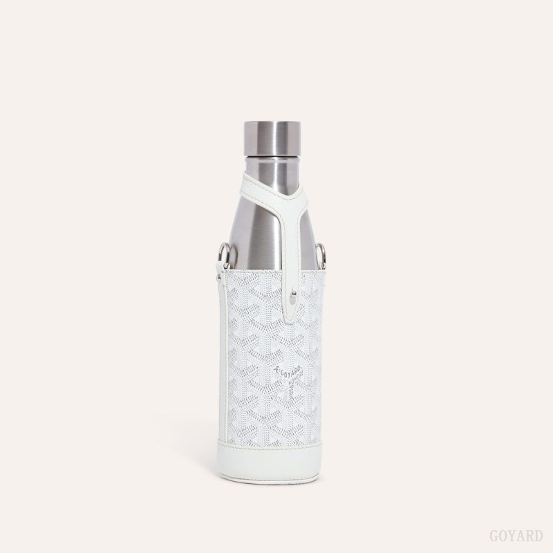 Goyard Yonne MM Case & Flask Aksesuar Beyaz | GY-GLA6442