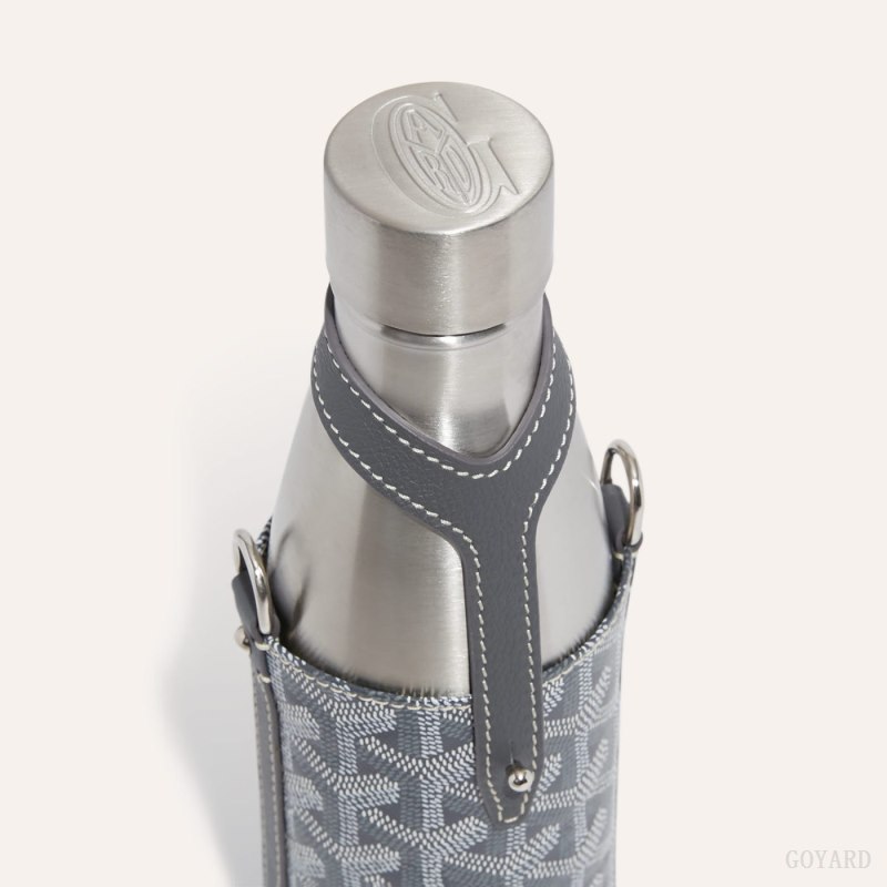 Goyard Yonne MM Case & Flask Aksesuar Gri | GY-LVV9402