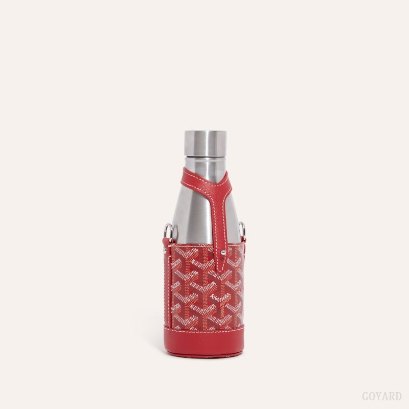 Goyard Yonne PM Case & Flask Aksesuar Kırmızı | GY-QXT3532