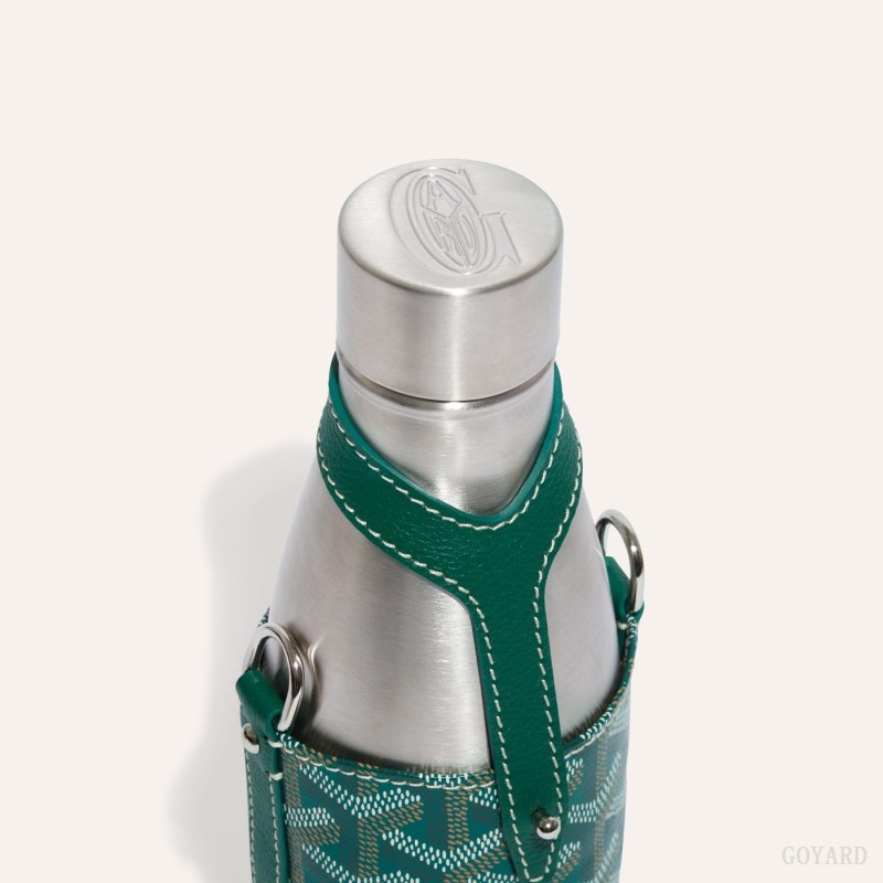 Goyard Yonne PM Case & Flask Aksesuar Yeşil | GY-YZY5867