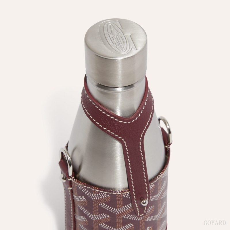 Goyard Yonne PM Case & Flask Aksesuar Bordo | GY-CJT8747